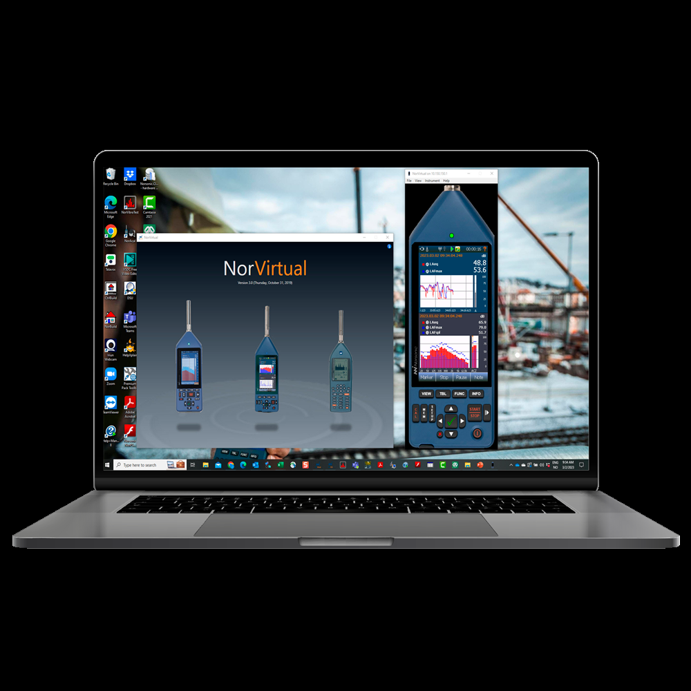 Nor850 Reporting software image